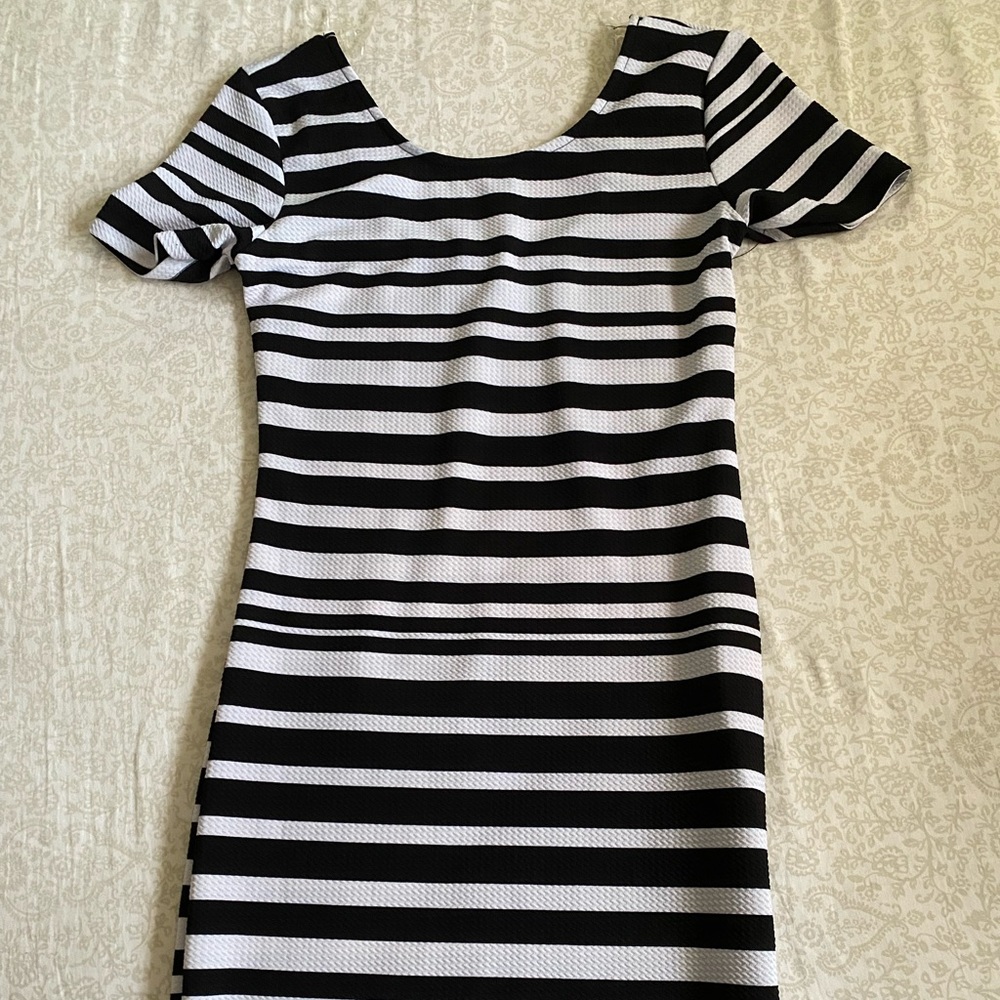 Black and White Dress
